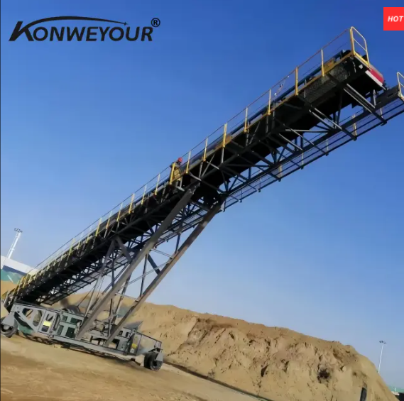 adjustable telescopic underground conveyor .
