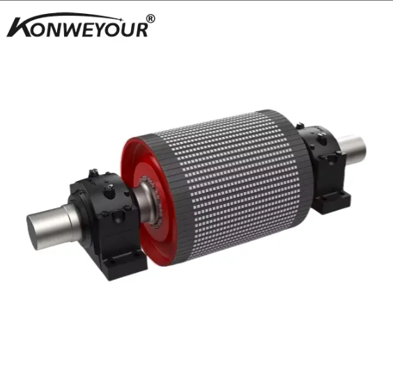 Engineering Grade Ceramic Lagging Drive Pulley .