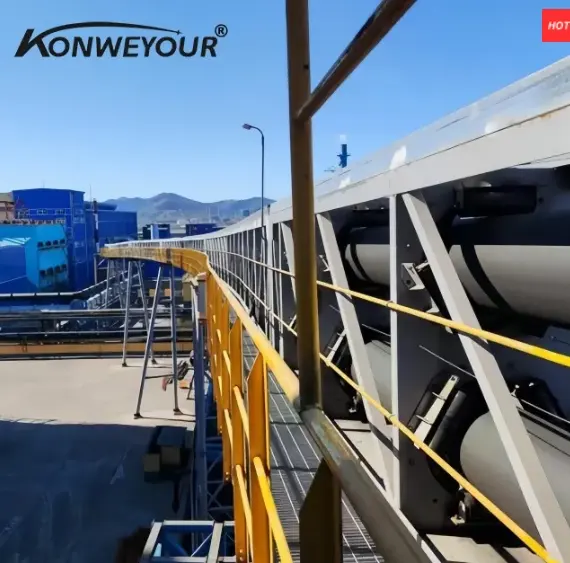 Conveyor y’omusipi oguzibiddwa mu bbaalu .